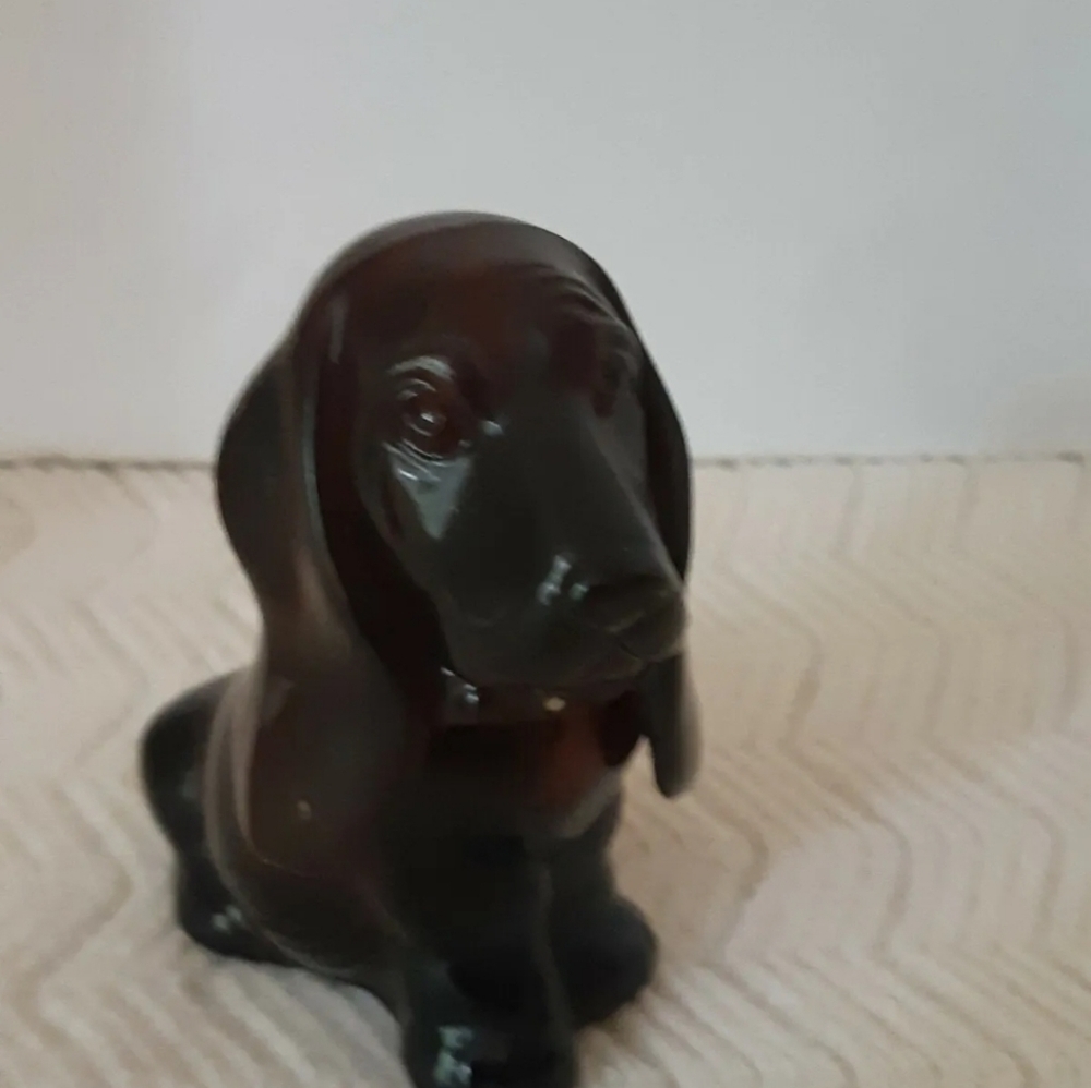 Vintage Avon 3 figurine after shave Bottles Boxe,  Lion,  Baby Bassett